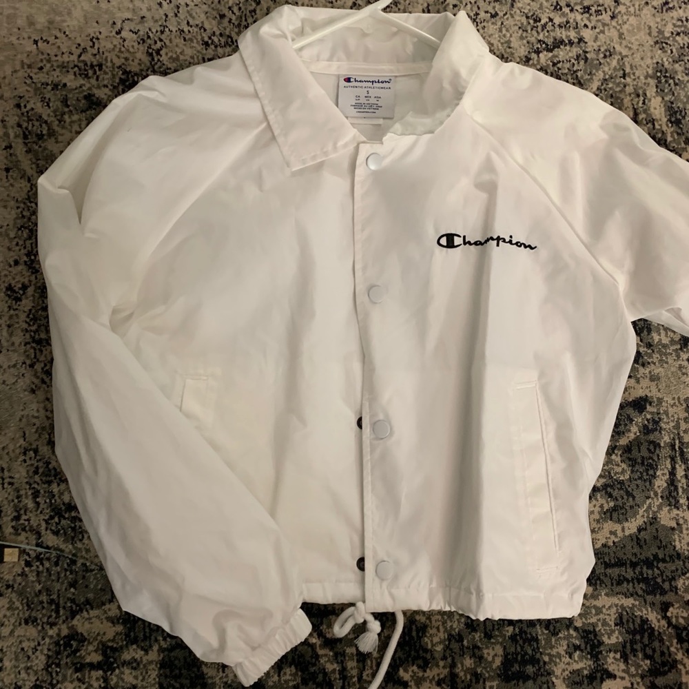 Brand new champion windbreaker button up